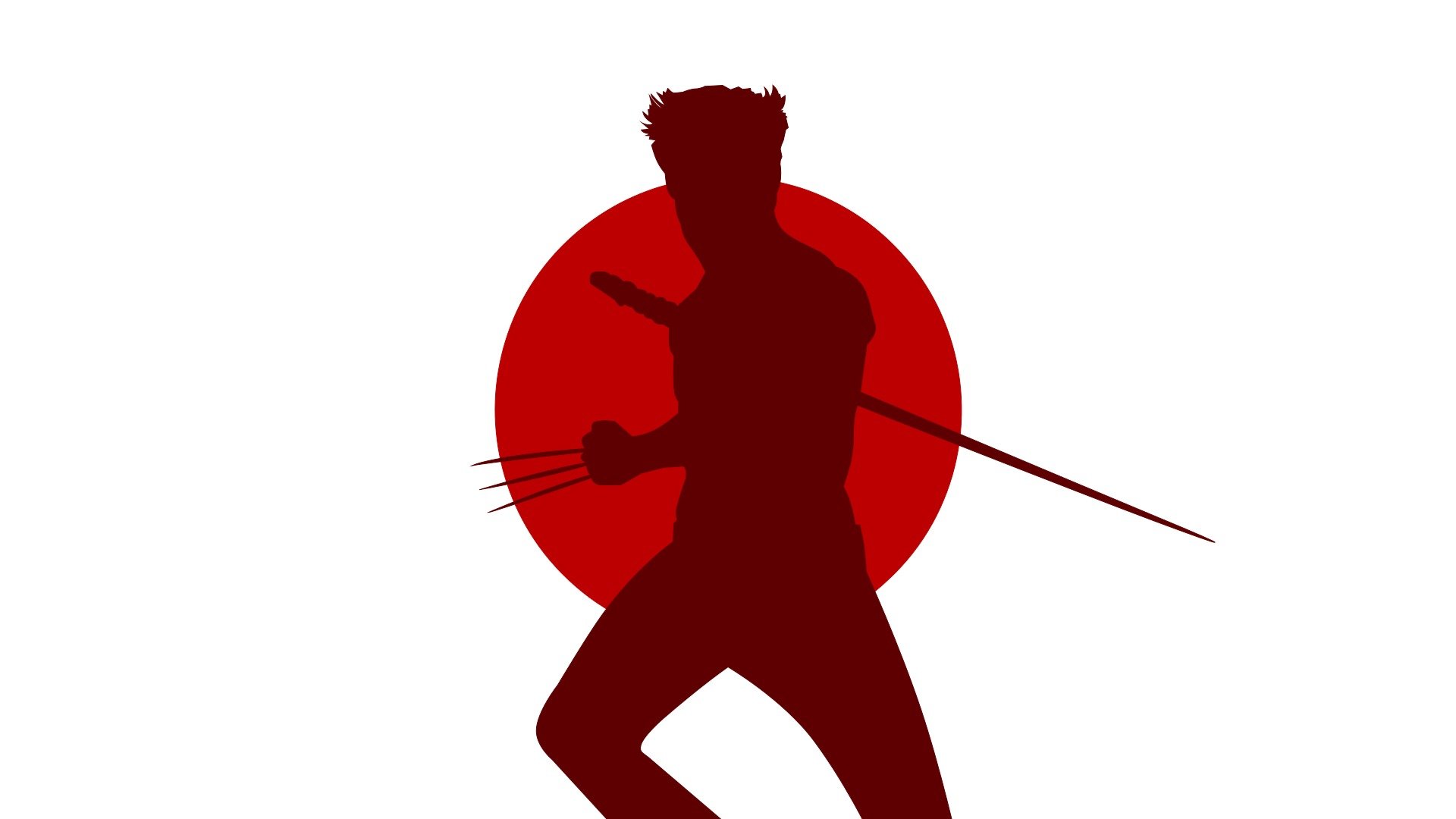 wolverine marvel comics minimalism