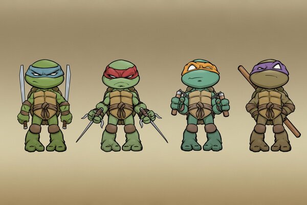 Teenage Mutant Ninja Turtles Immagine Arte