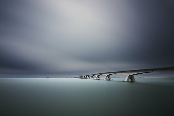 The longest bridge among the river