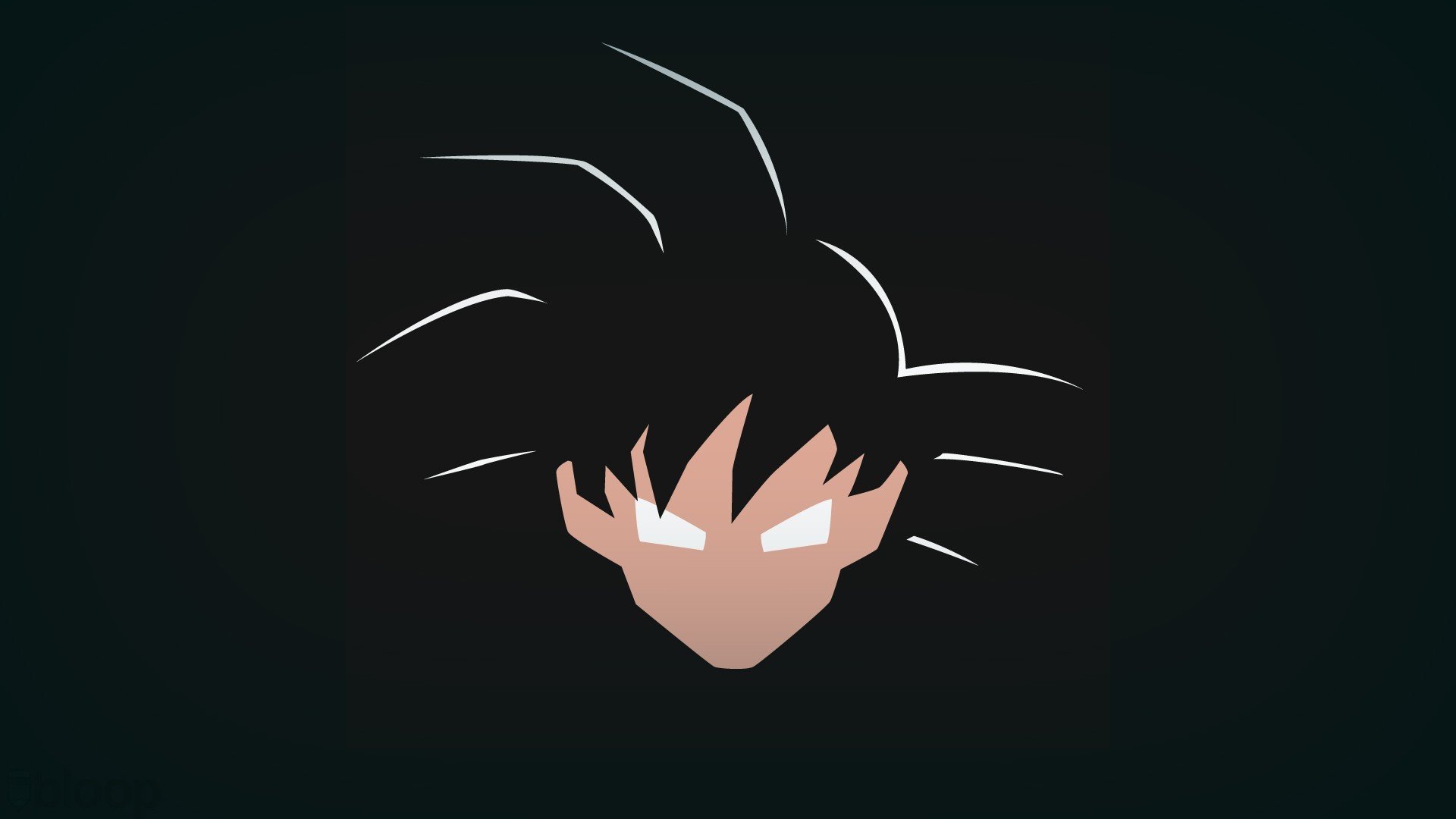 blo0p minimalismus goku dragon ball z kakarot