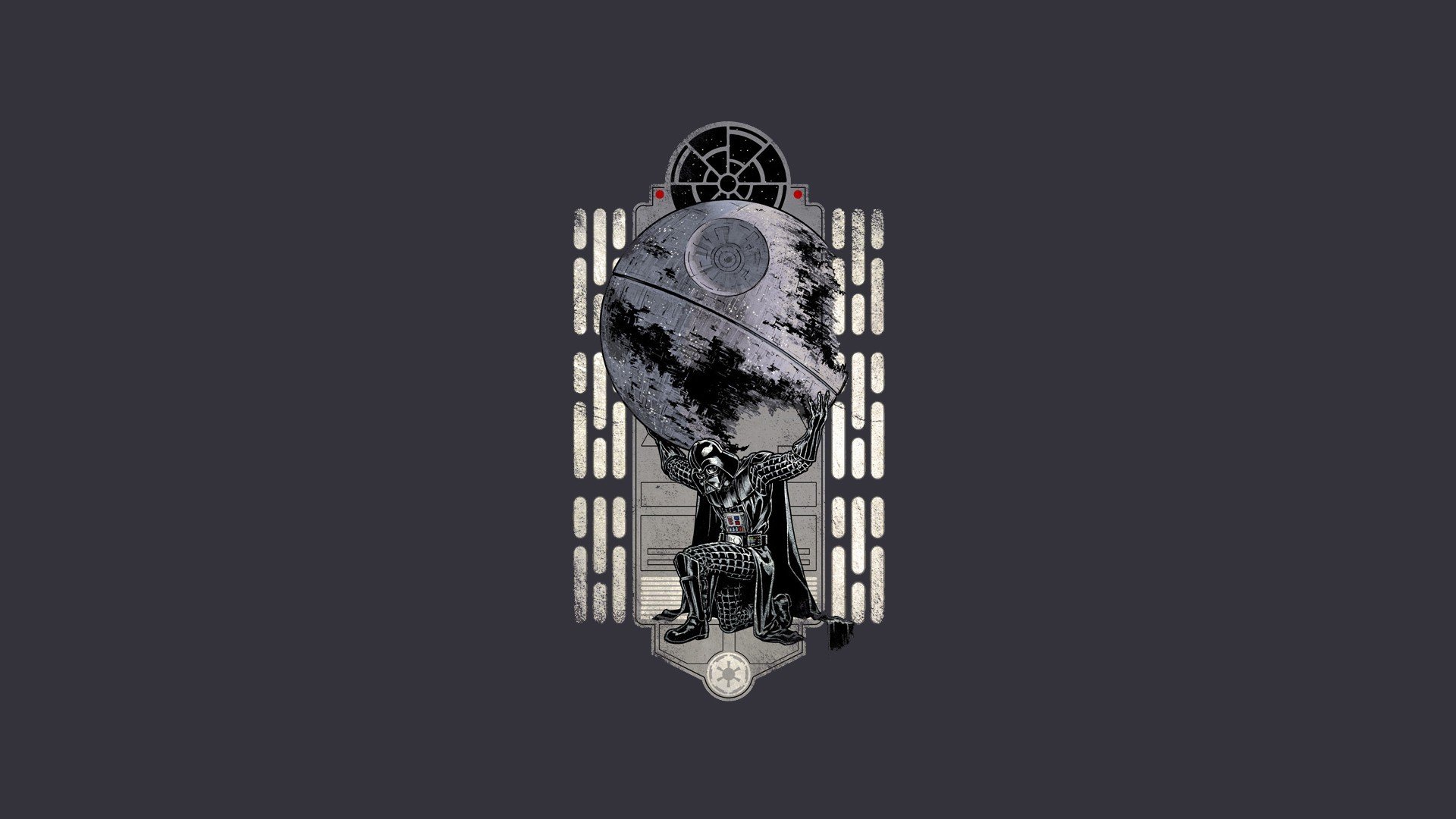 tar wars darth vader death star background