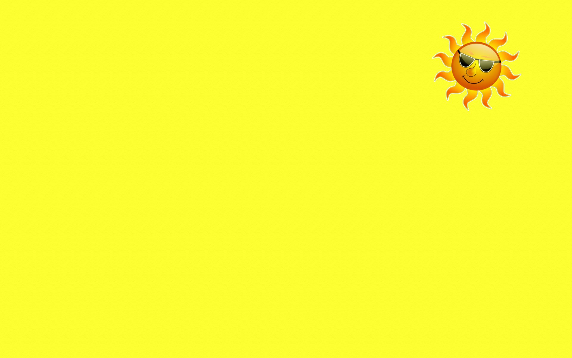 un sunglasses yellow smile minimalism