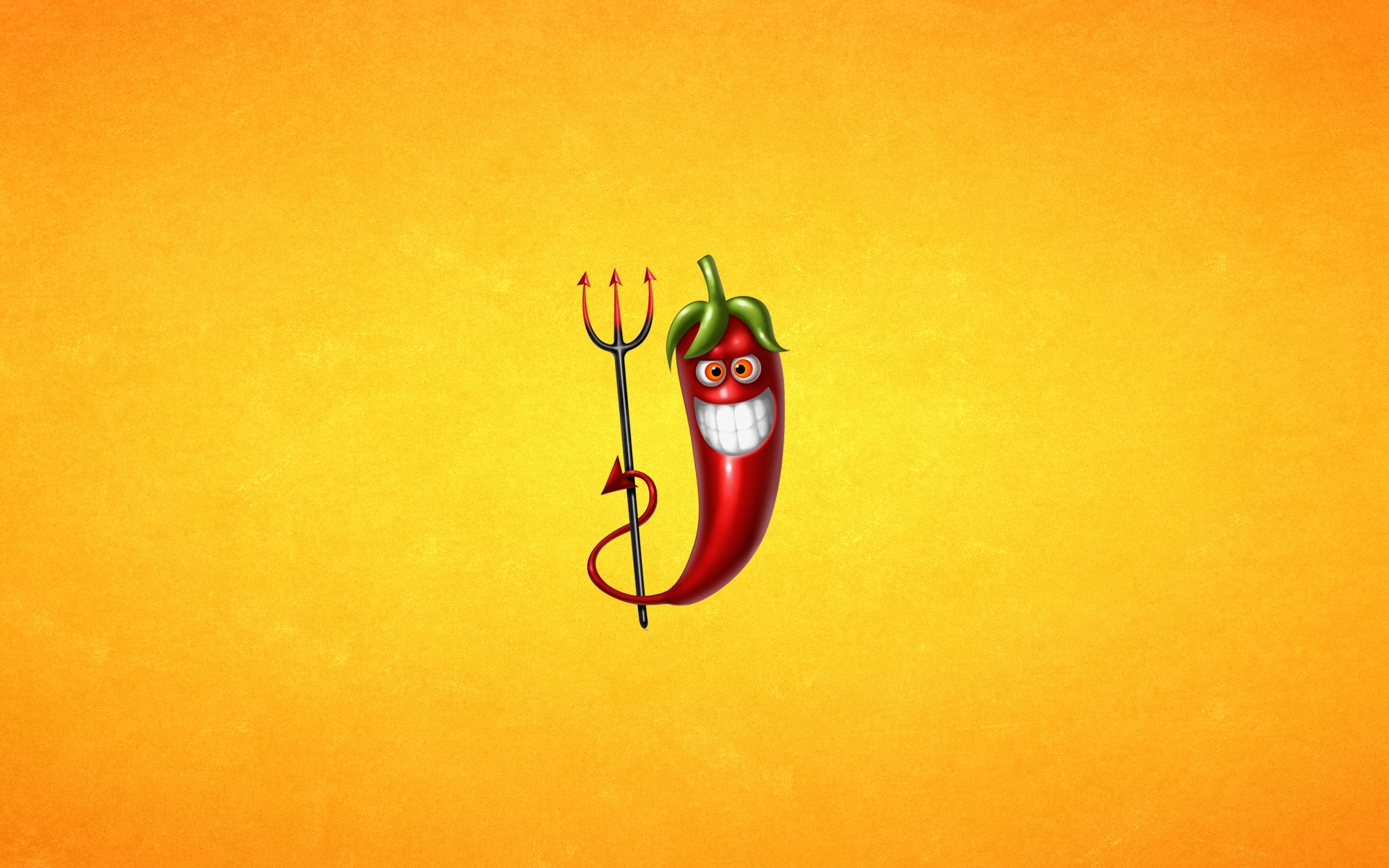 pfeffer rot lächeln dreizack heller hintergrund minimalismus chili