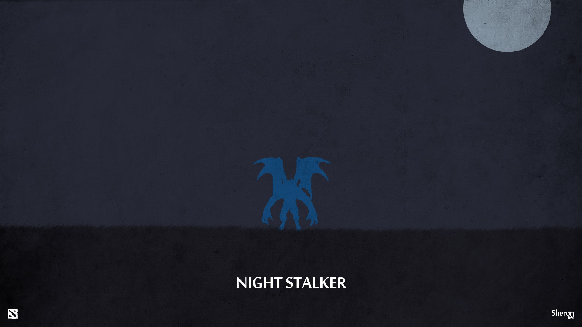 night stalker vampiro dota 2 válvula noche luna minimalismo sheron1030