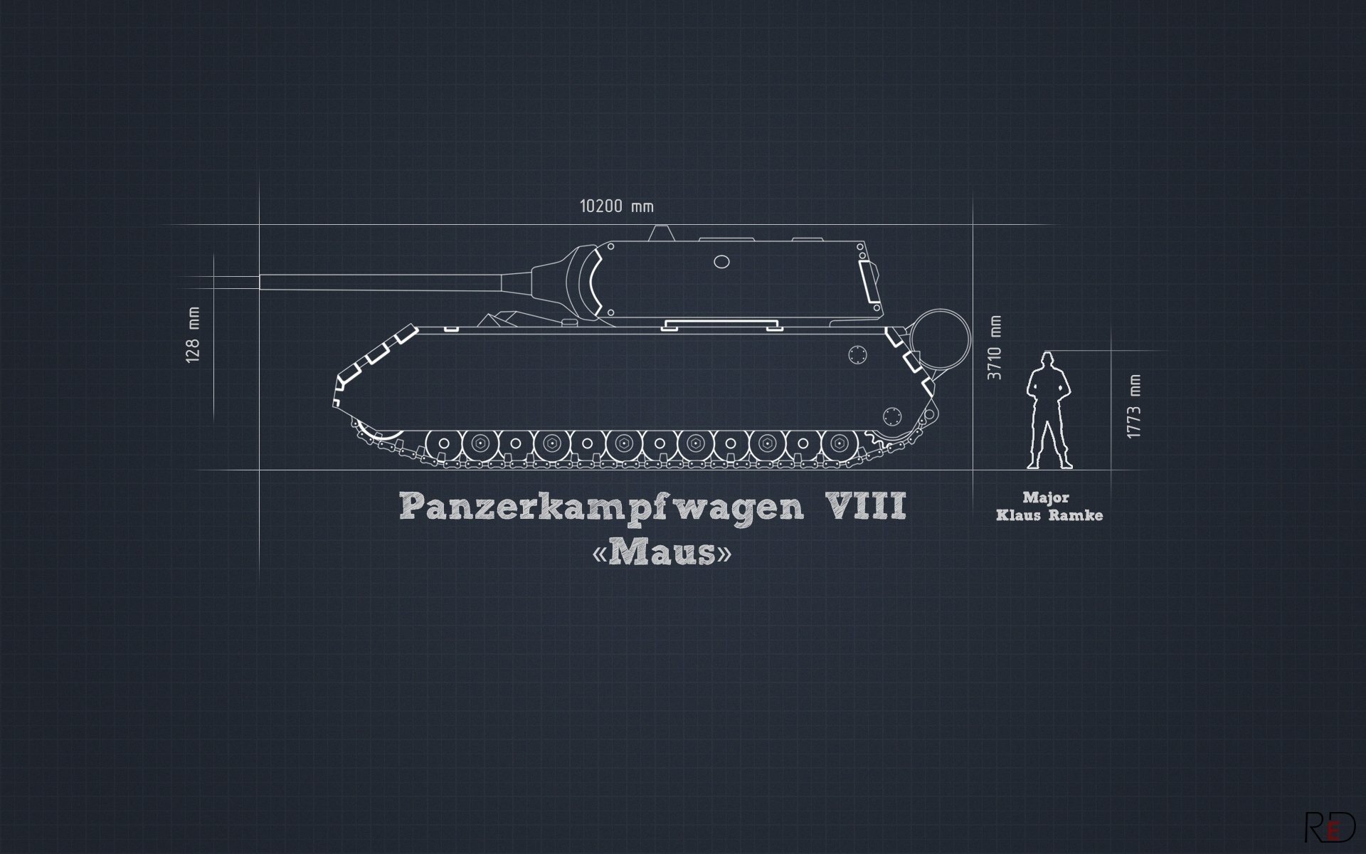 maus german tank project information minimalism