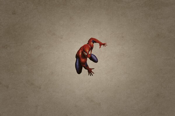 In the center, Spider-Man looks up