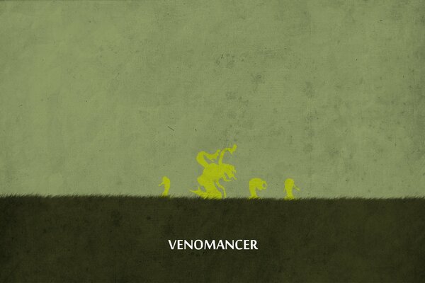 Venomancer Wallpaper von dota2