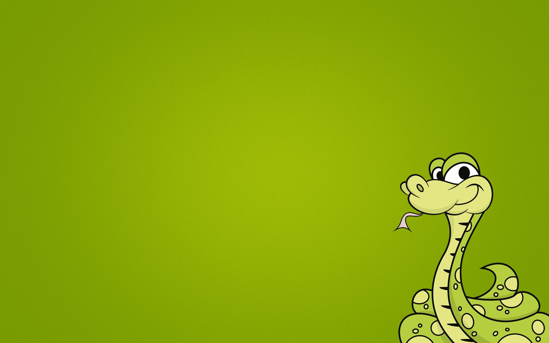 nake green background minimalism