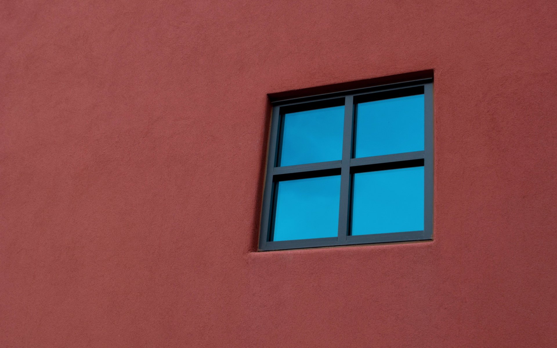 wand fenster minimalismus