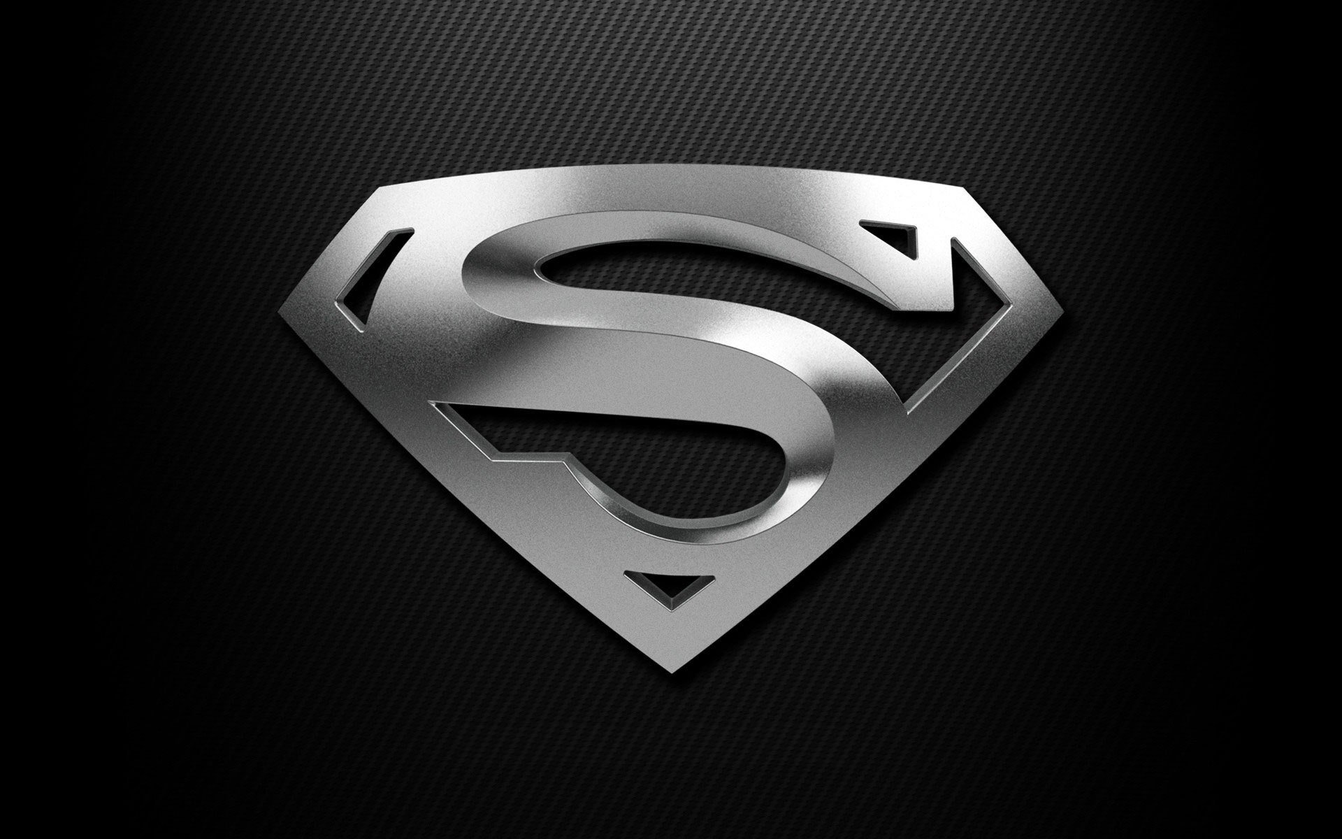 superman scudo balck argento