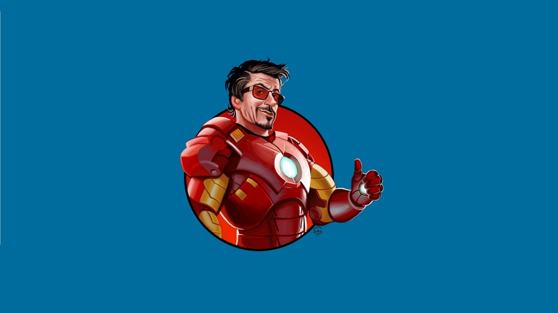 iron man art minimalisme anthony edward tony stark super-héros