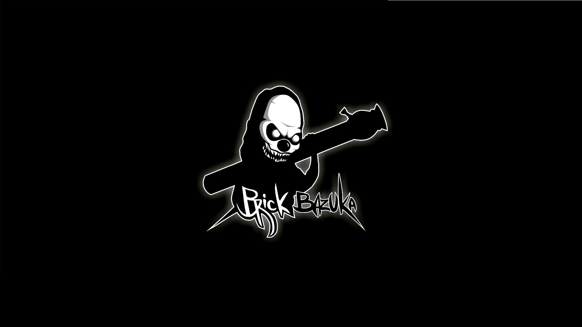 backstein bazuka logo minimalismus schwarz koffer clan hip-hop musik