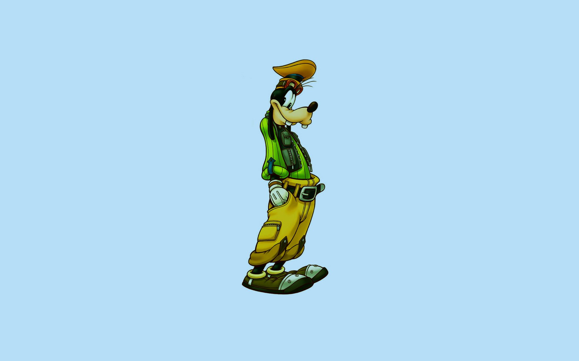 goofy goof walt disney minimalisme