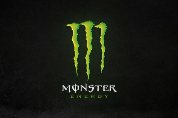 Logo monstre vert