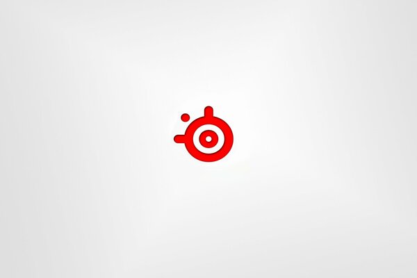 Steelseries transfer logo in minimalist style on a white background