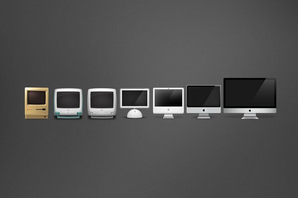 Evolución de los monitores de lo primitivo a lo moderno