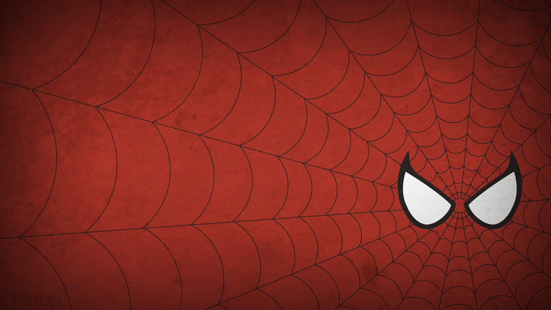 pider-man minimalism drawing web image web 1920x1080