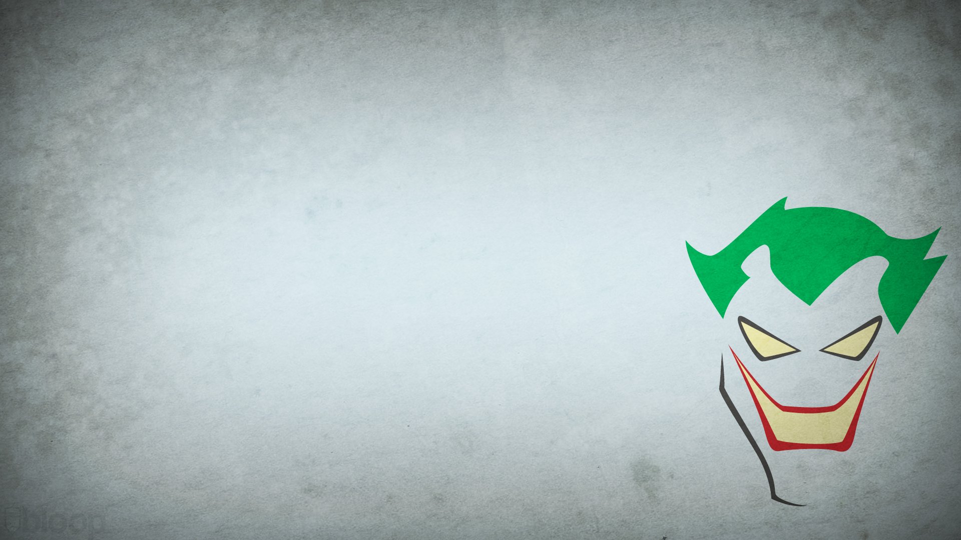 burlone joker minimalismo figura immagine 1920x1080