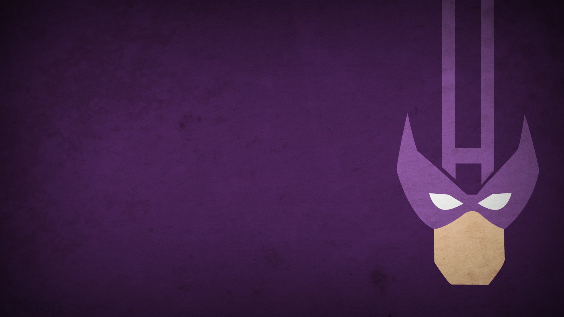 hawkeye minimalizm bohater rysunek obraz 1920x1080