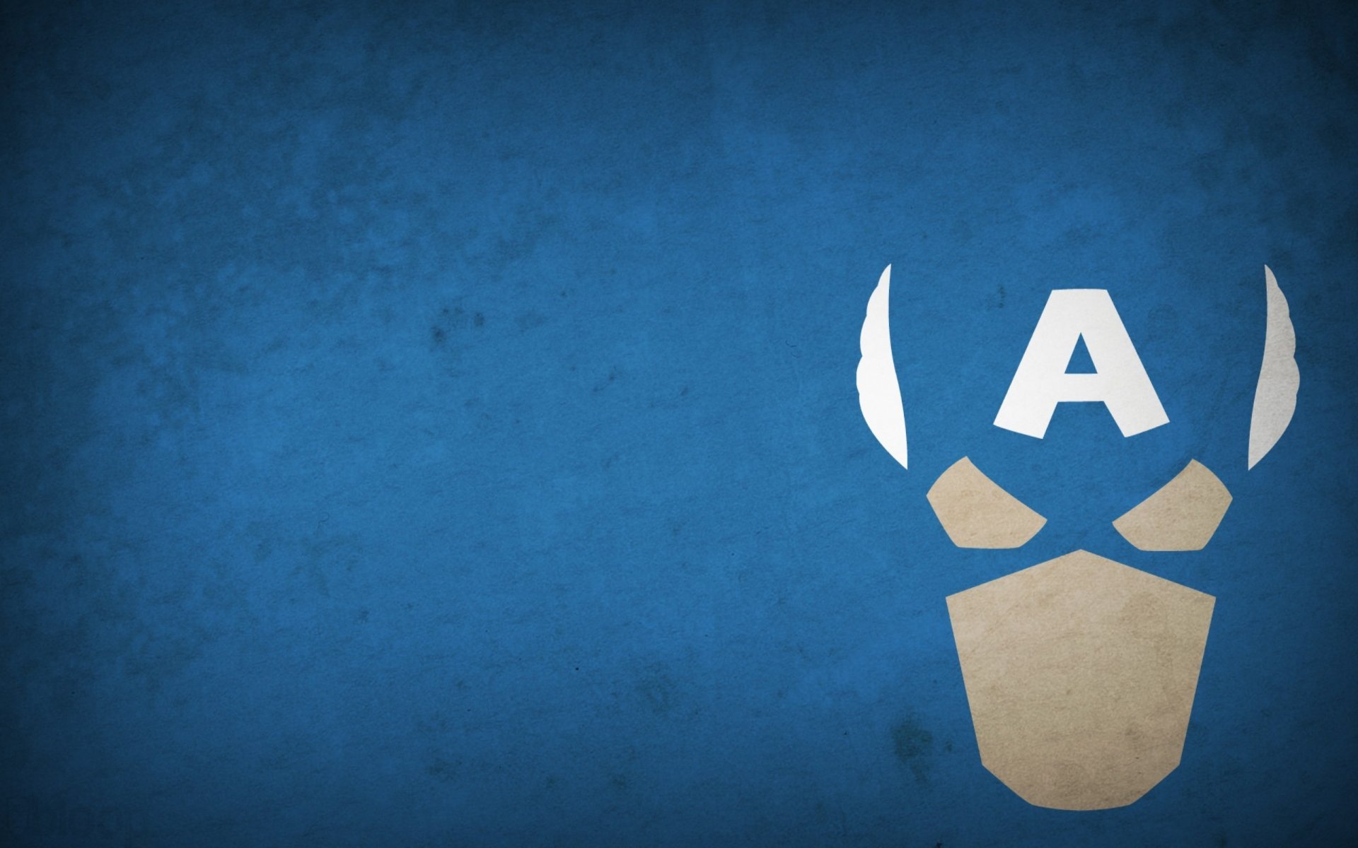 captain america minimalismo figura immagine 1920x1080