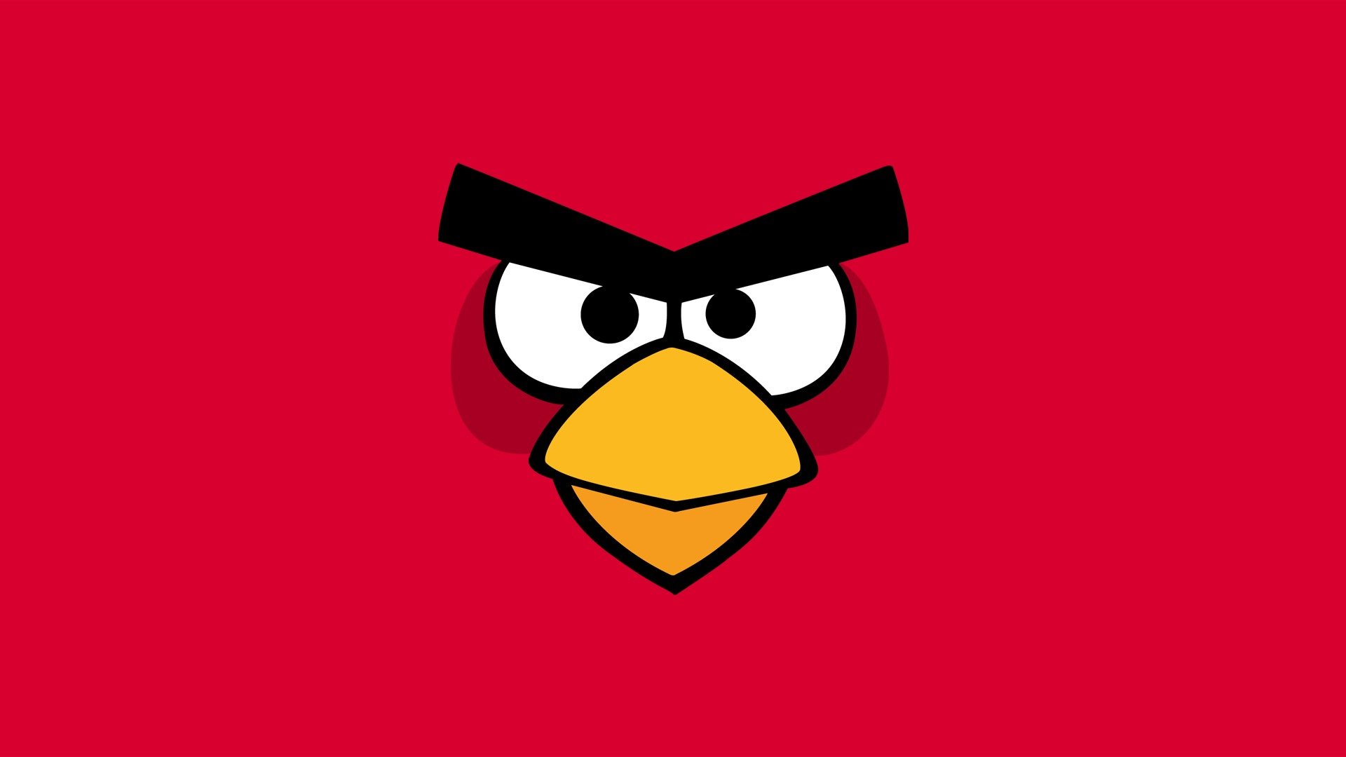 ptak angry birds tło różowy