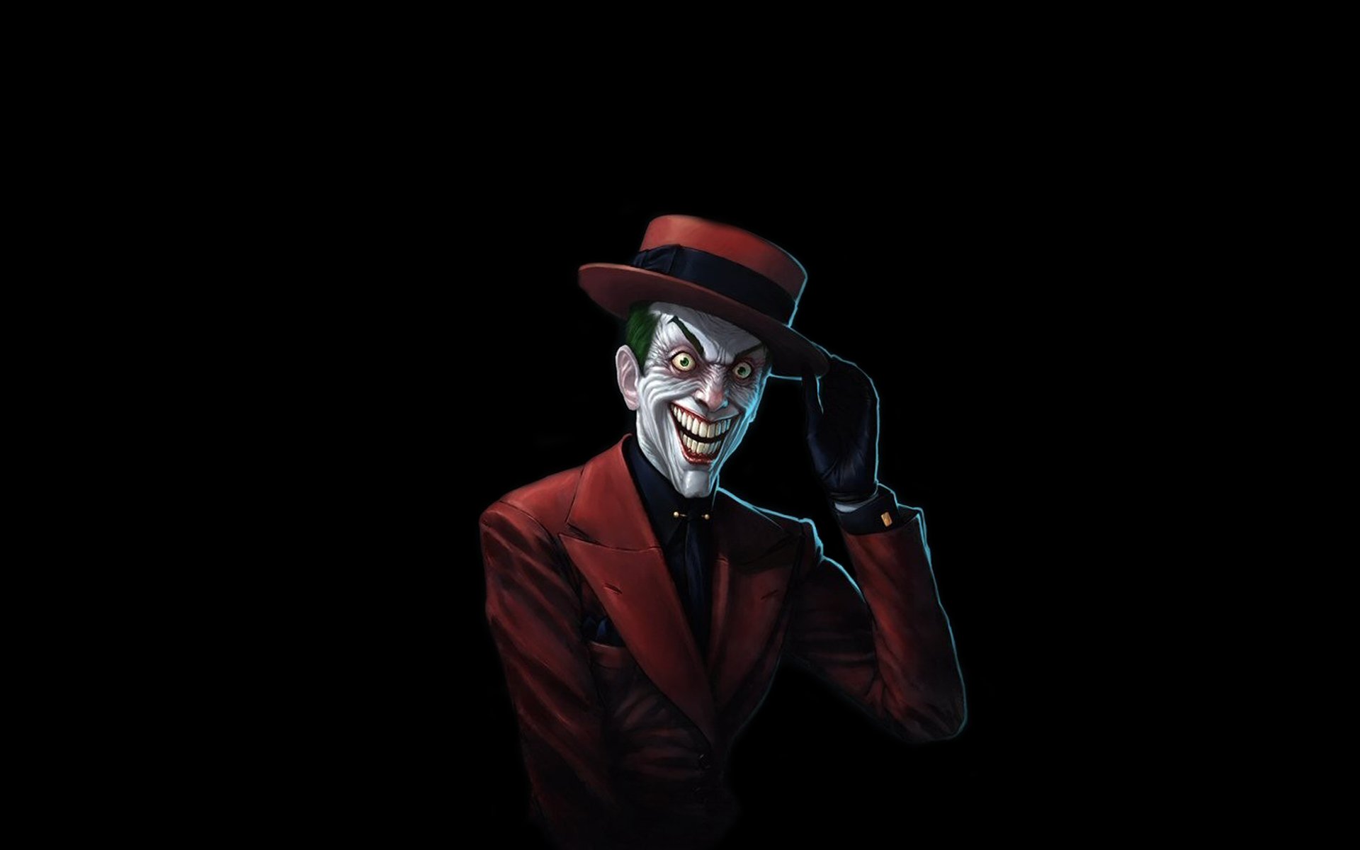 joker burlone sorriso cappello intelligente rabbioso batman fumetto costume rosso