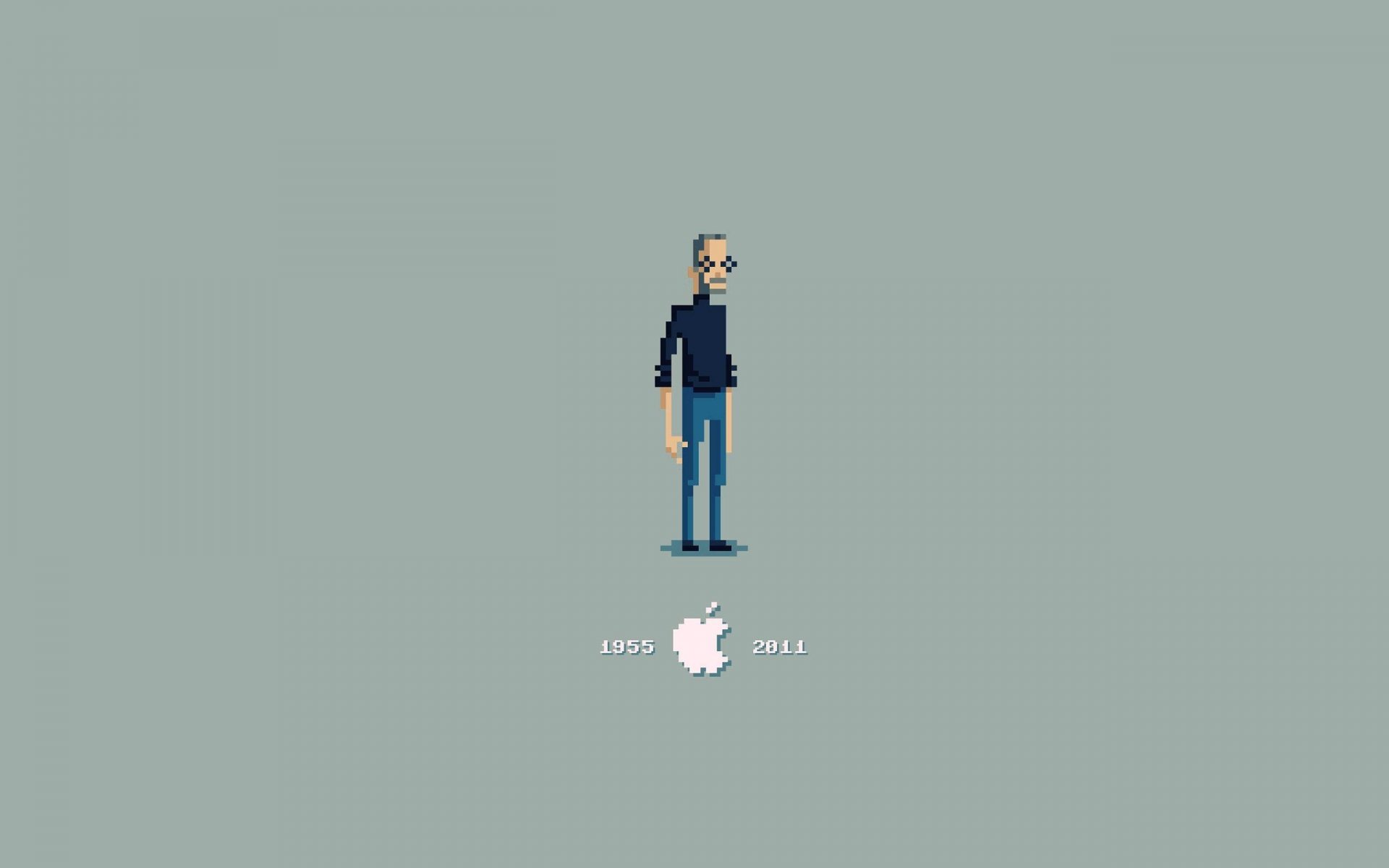 steve jobs apfel pixel 1955 2011