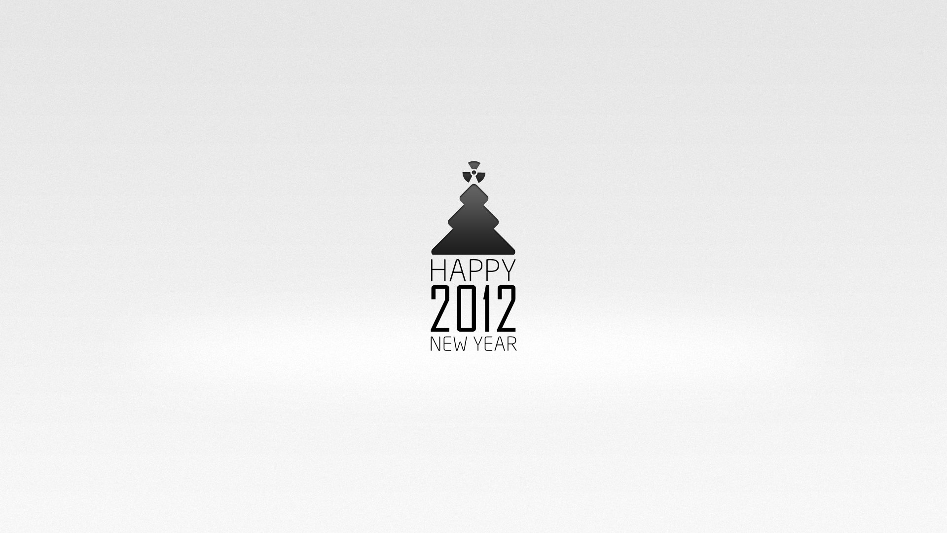 new year 2012 holiday minimalism