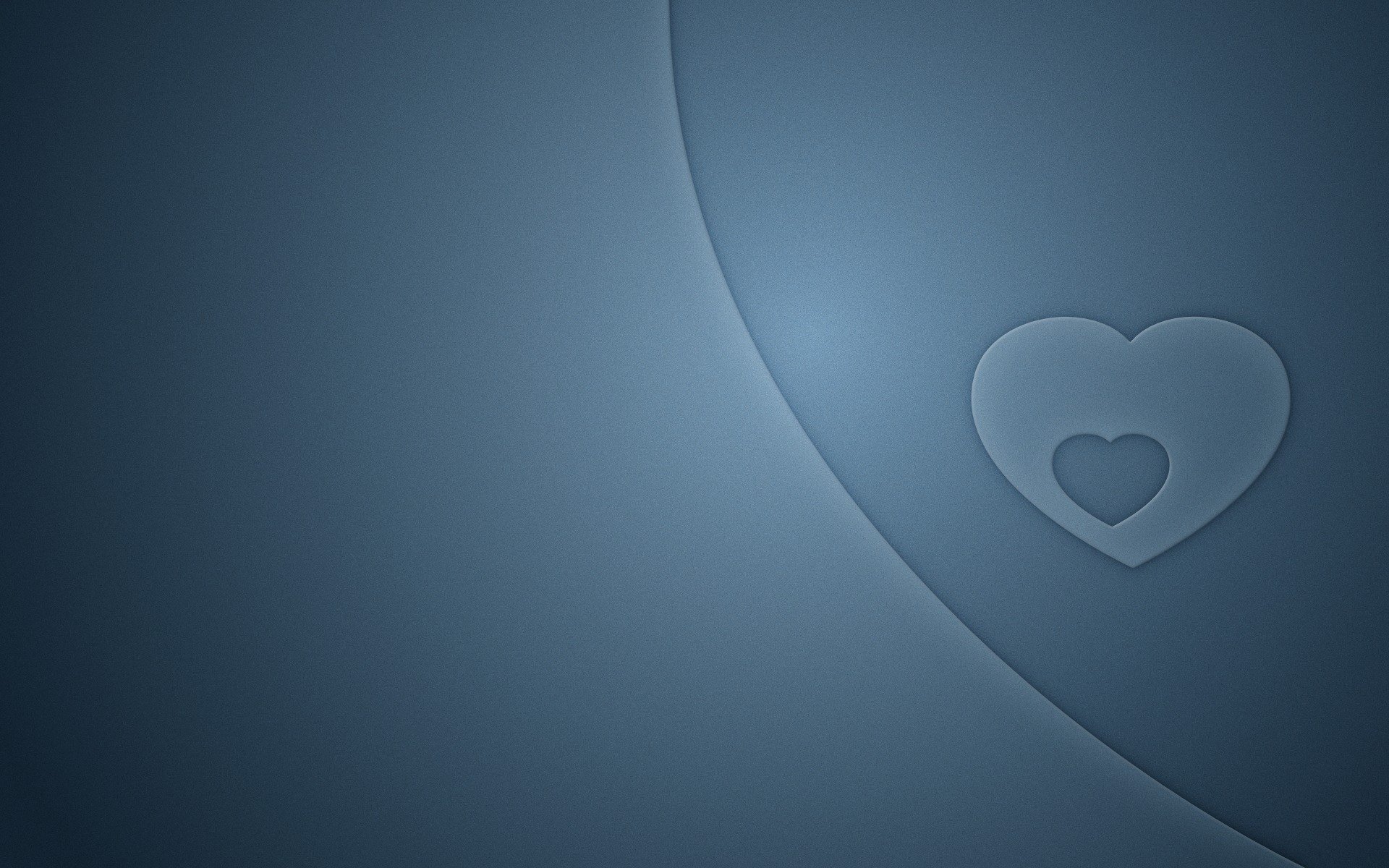 corazón minimalismo amor 1920x1200