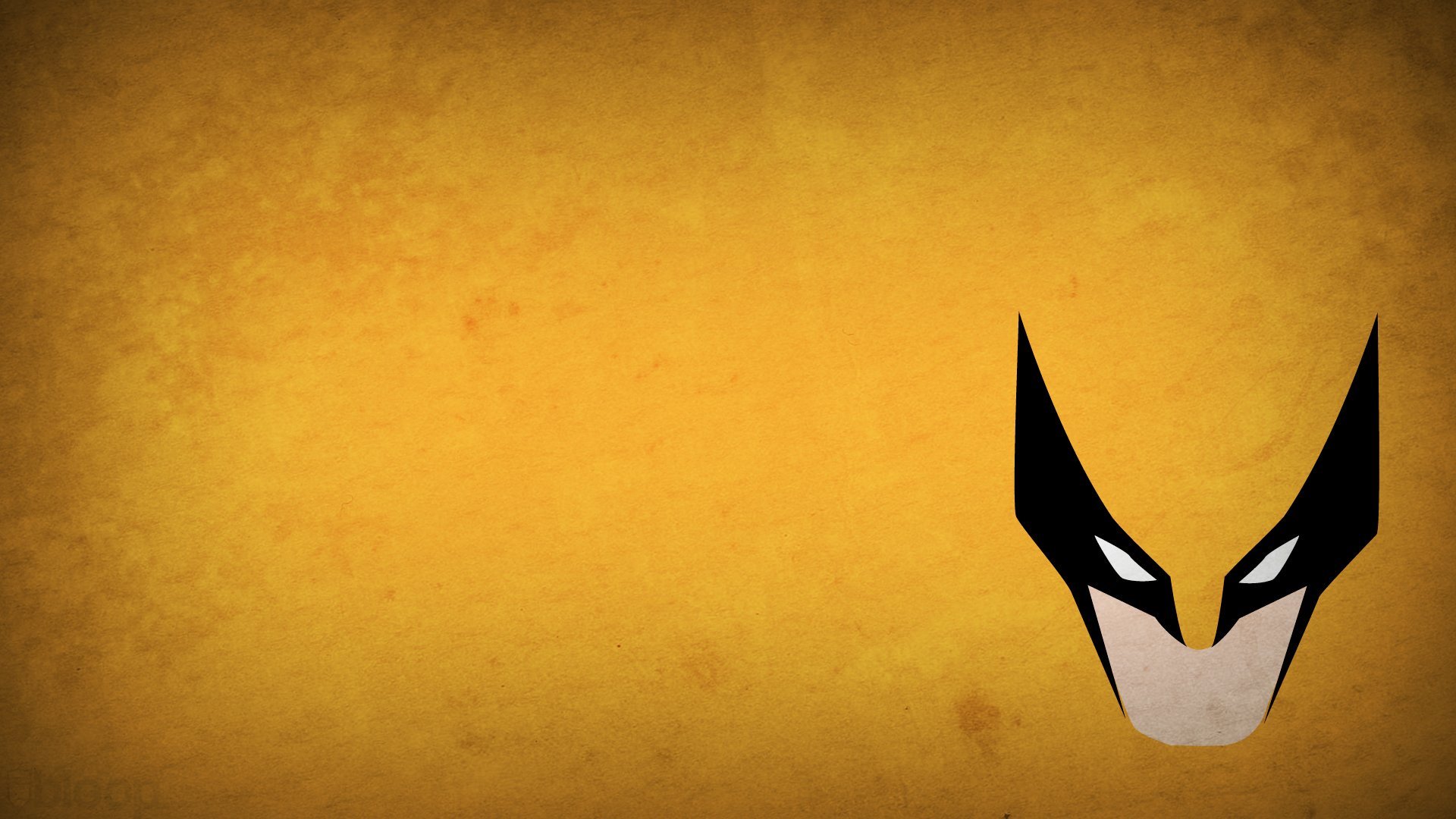 wolverine rasomaha minimalismo disegno immagine 1920x1080