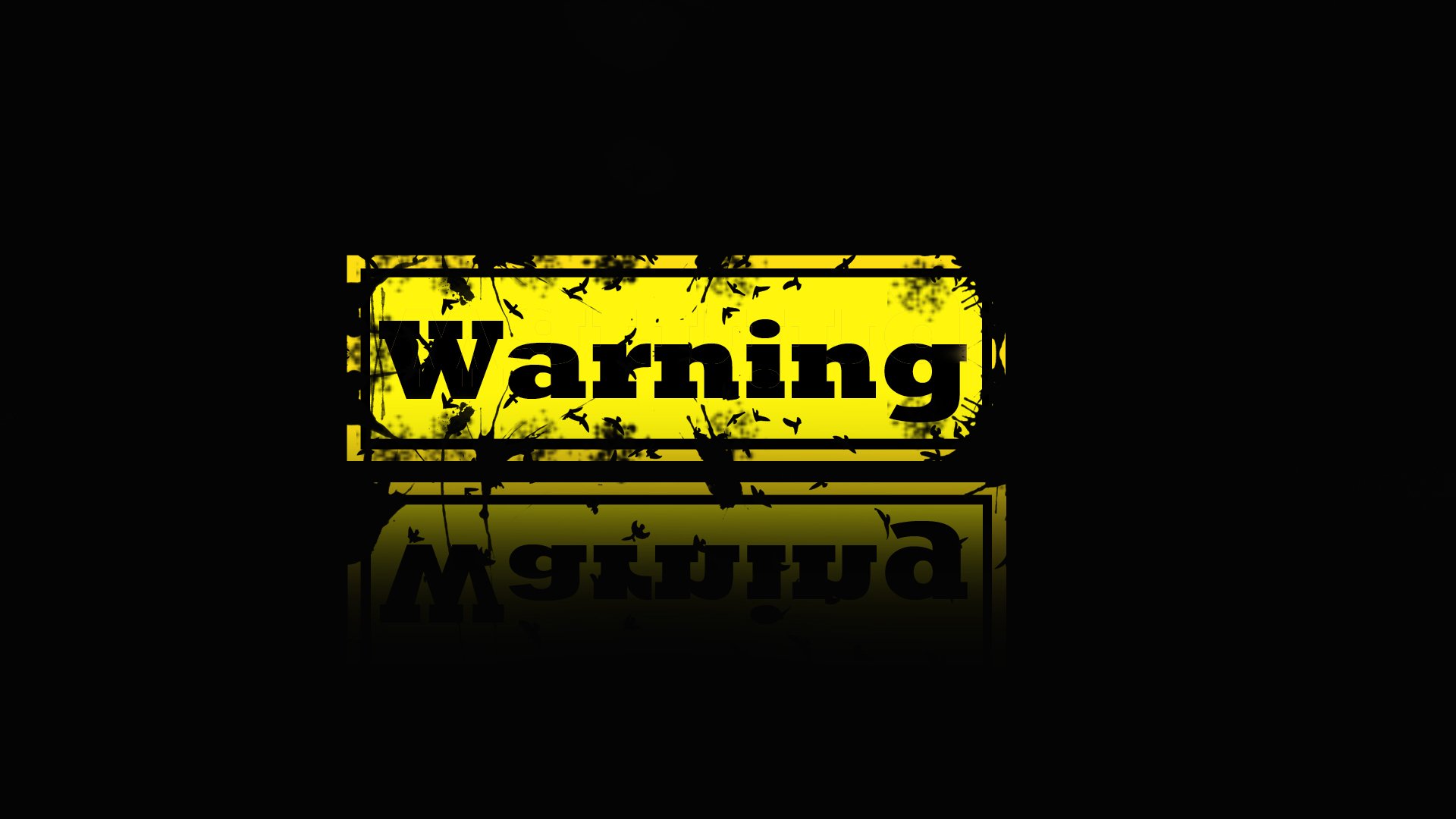 warning danger background image