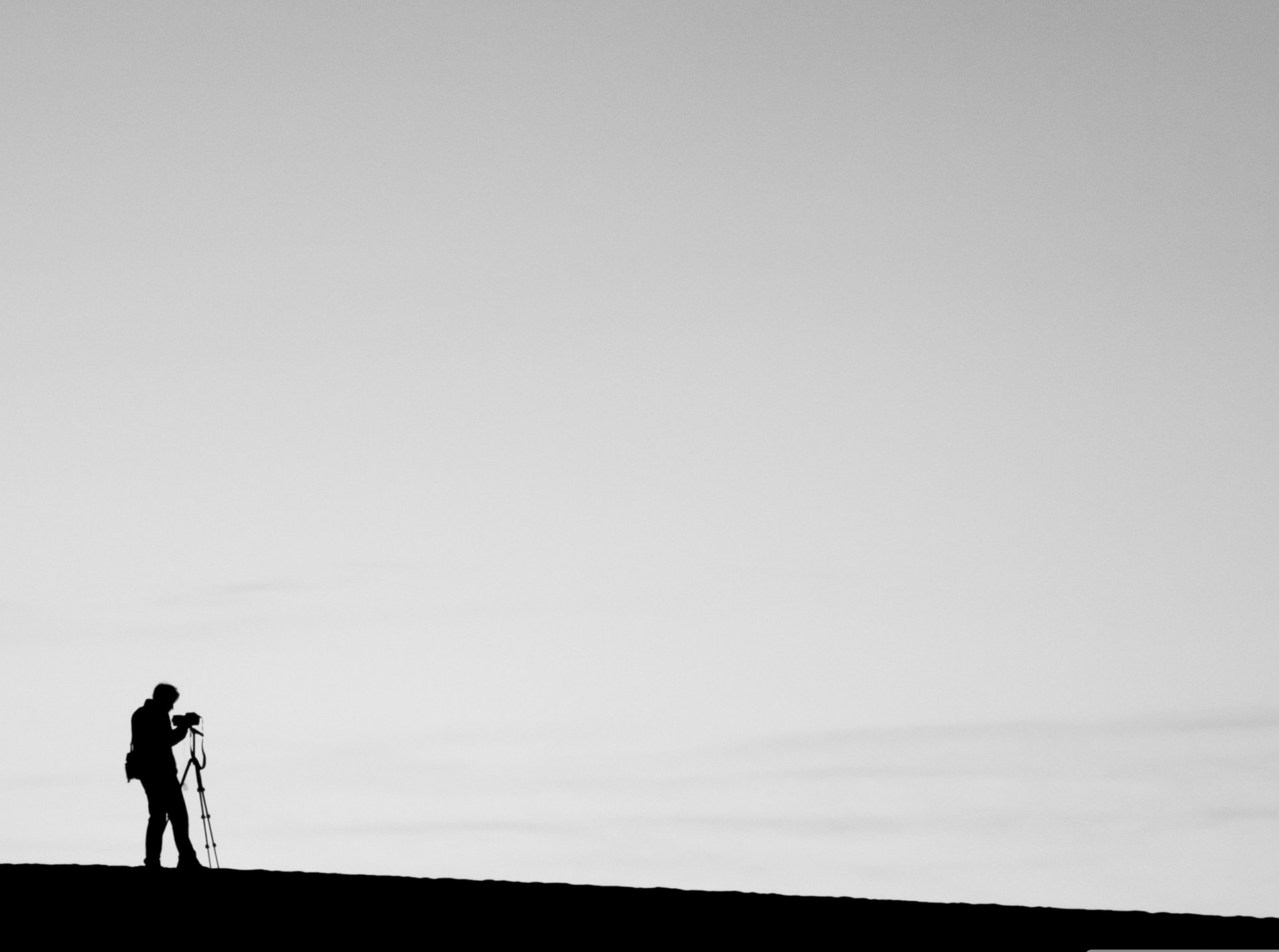 photo photographe minimalisme créativité noir et blanc