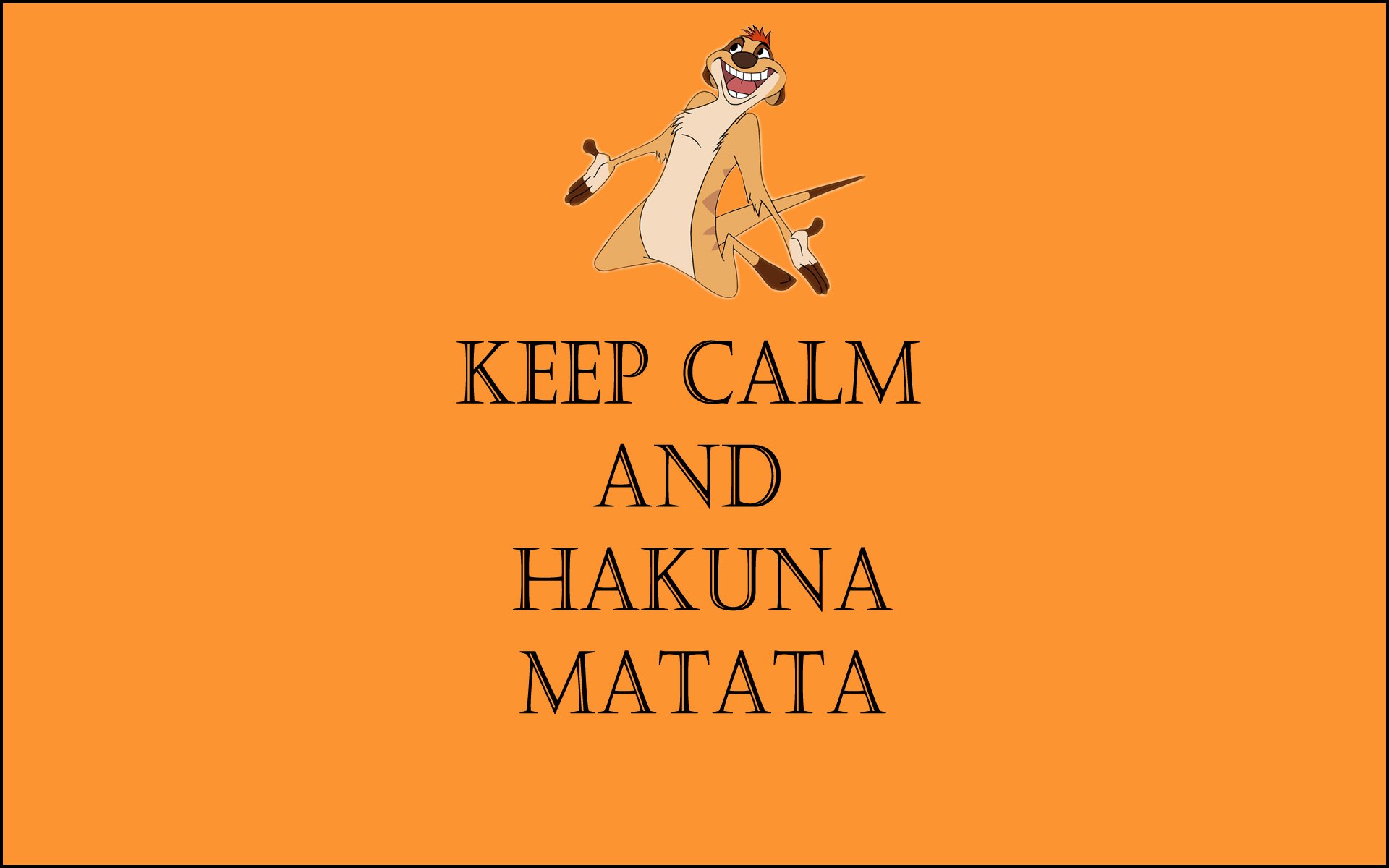 mantieni la calma e hakuna matata una vita senza preoccupazioni timon