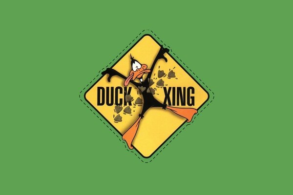 Stile Daffy Duck minimalismo