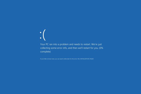 Écran bleu de la mort sur windows 8