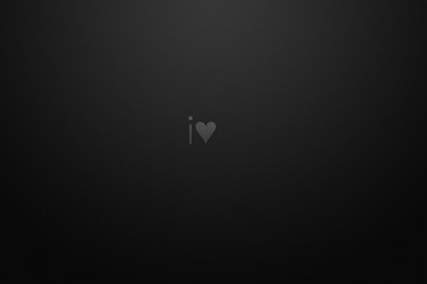 Minimalistic picture wallpaper with a heart