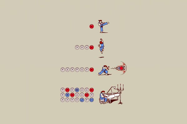 Strategy fighters minimalism games