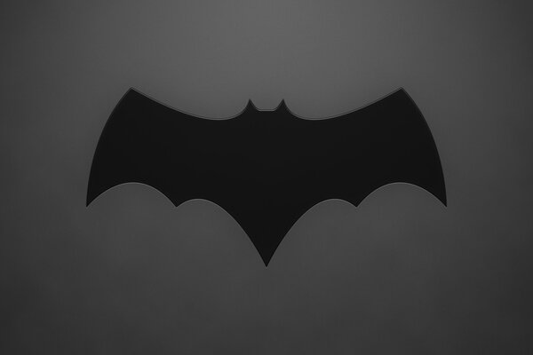 The bat emblem is black