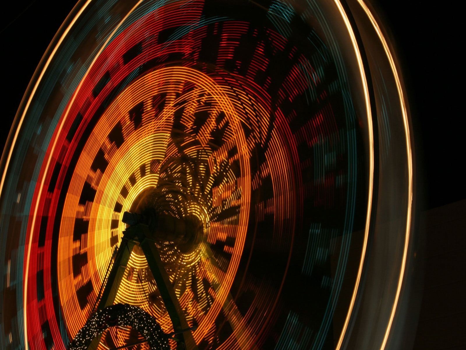 grande roue lumière