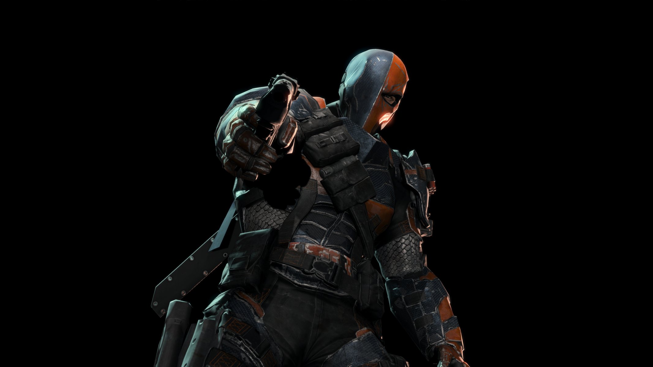 batman: arkham origins batman: arkham annals deathstroke deathstroke slade wilson slade wilson máscara arma