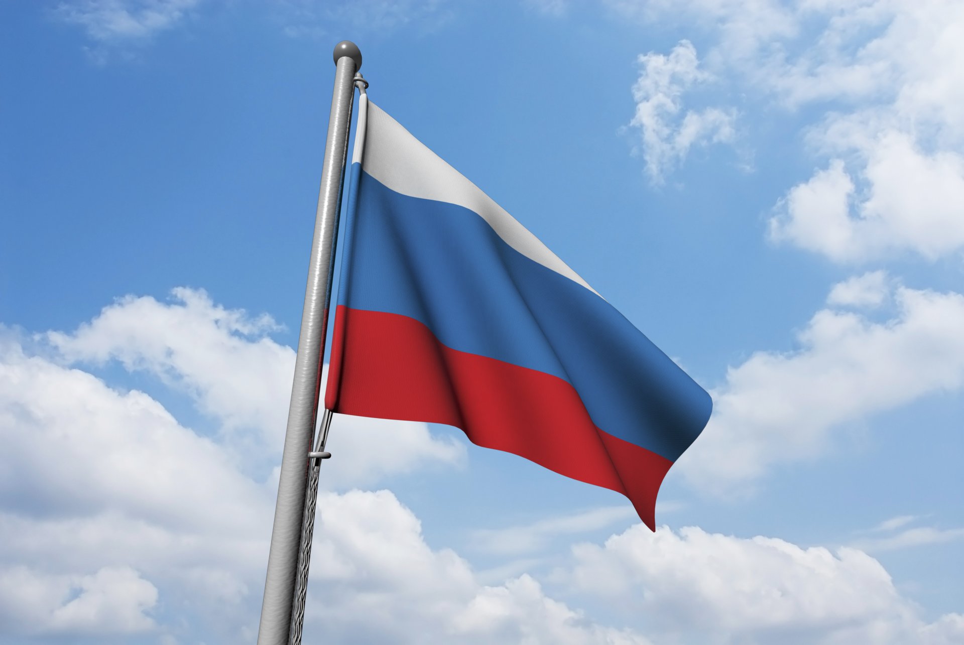 russland flagge wind himmel russische flagge hintergrund russische flagge