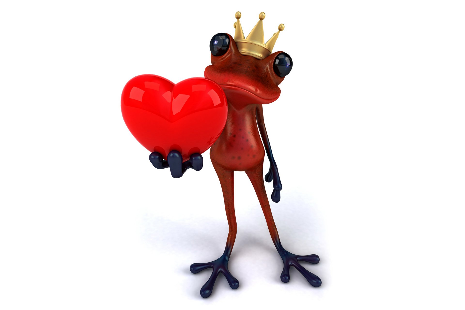 frog 3d love prince