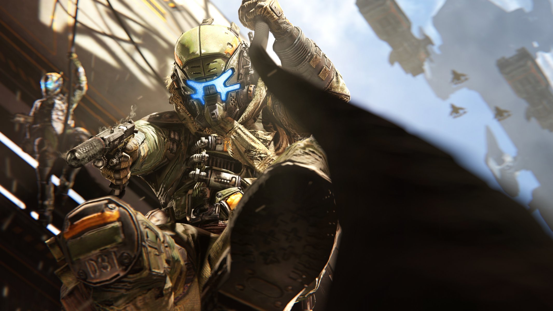 titanfall pilot pistole seil helm angriff