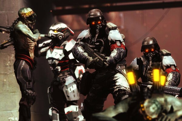 Killzone : shadow fall. Soldados de la resistencia