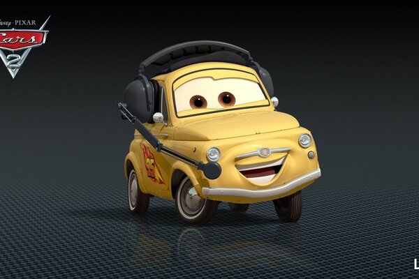 Luigi Dal cartone animato Disney Cars