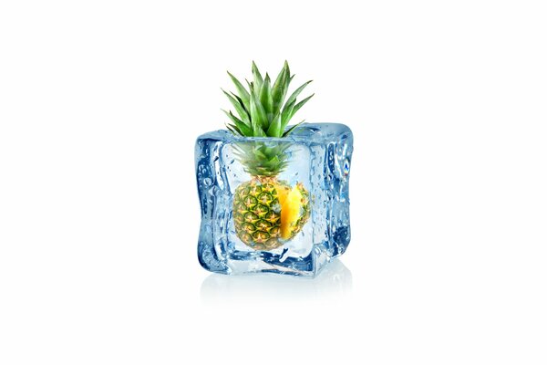 Fondos de pantalla ZD. piña en hielo