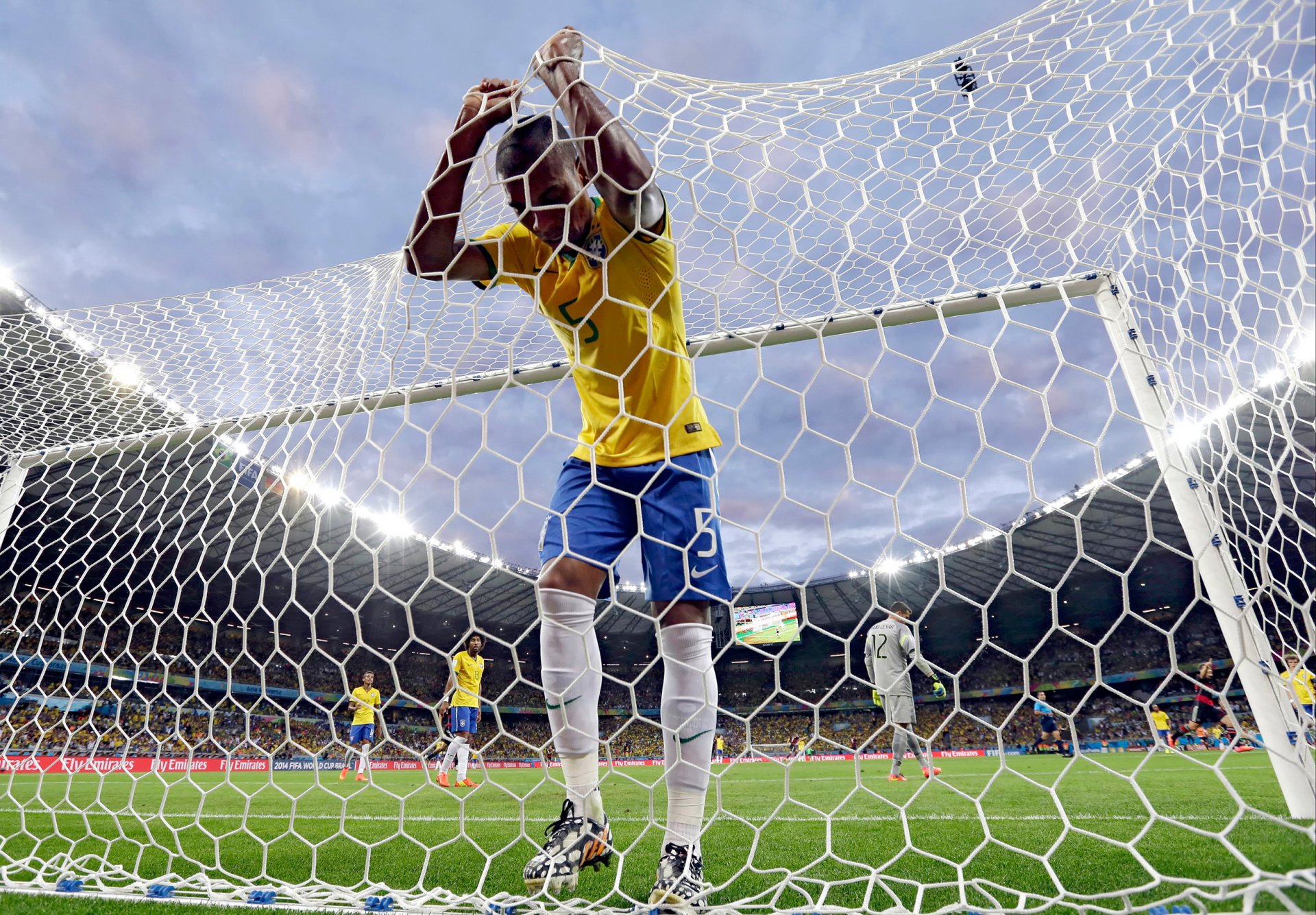 fußball brasiliens nationalmannschaft bitterkeit niederlage halbfinale 2014 wm