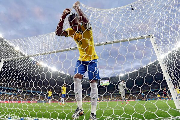 The defeat of the Brazilian national team in the semifinals of the 2014 FIFA World Cup