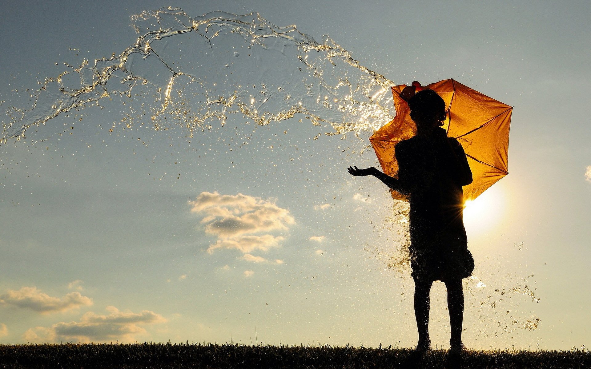 acqua ombrello situazione