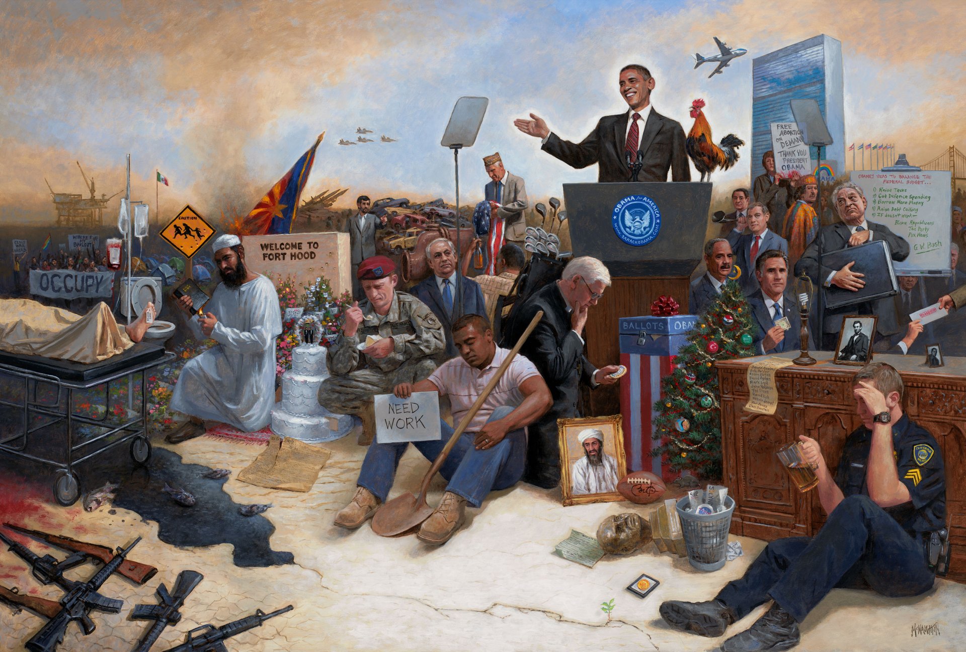 obamanation barack obama stati uniti america persone guerra john mcnaughton